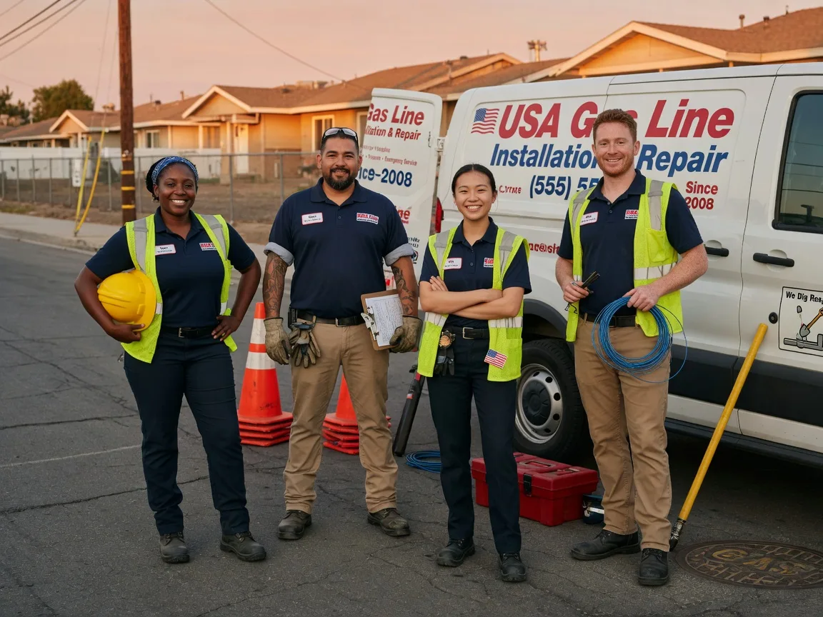 Gas Line Installation company in Edgar, WI
